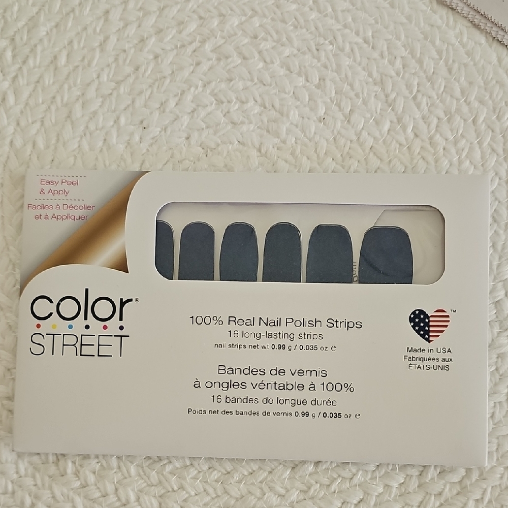 Color Street Blue Nail Polish Strips